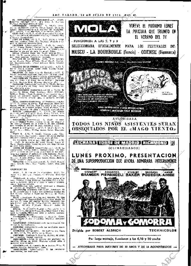 ABC MADRID 19-07-1975 página 54