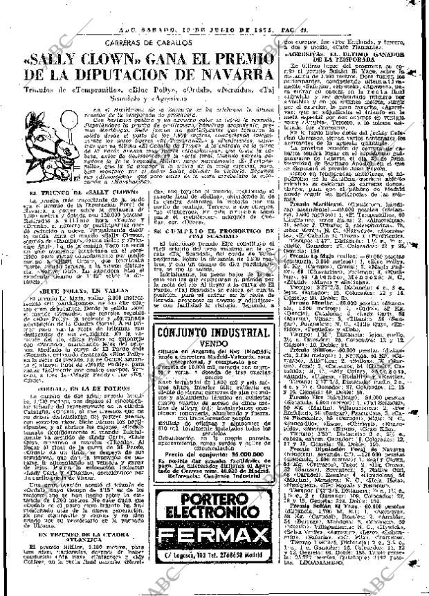 ABC MADRID 19-07-1975 página 61