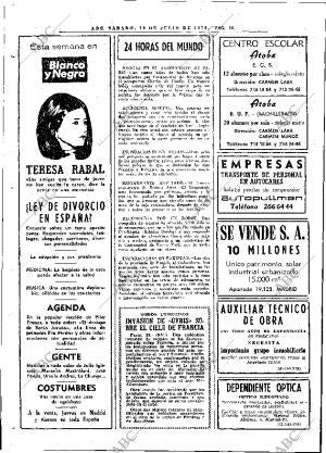 ABC MADRID 19-07-1975 página 70