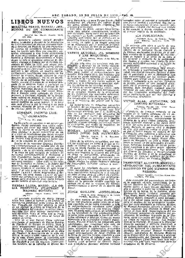 ABC MADRID 19-07-1975 página 72