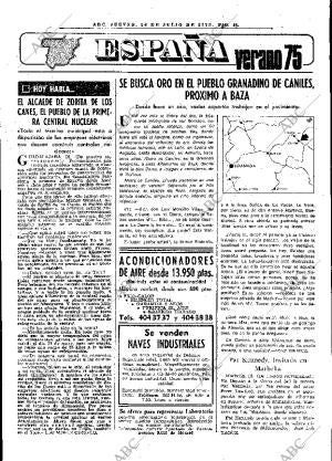 ABC MADRID 24-07-1975 página 31