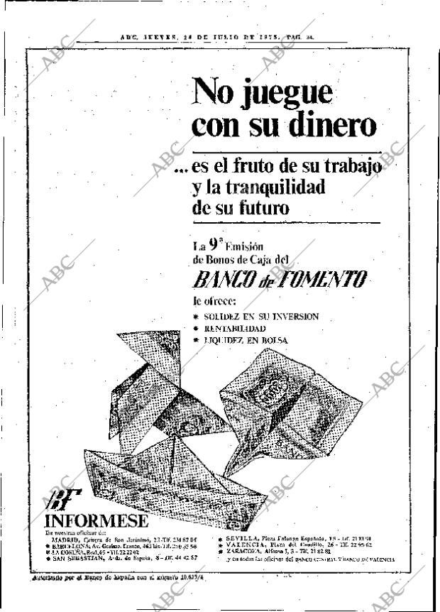 ABC MADRID 24-07-1975 página 46