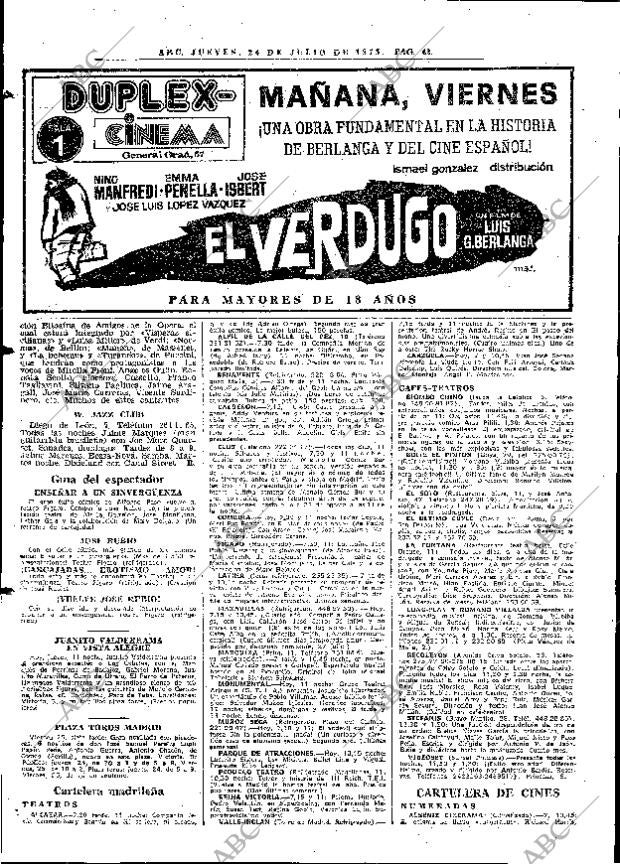 ABC MADRID 24-07-1975 página 54