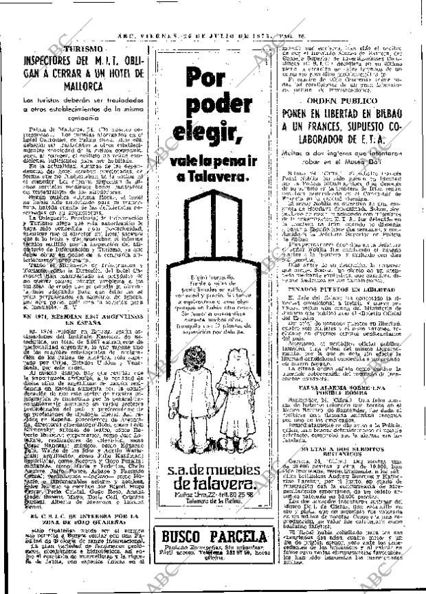 ABC MADRID 25-07-1975 página 28