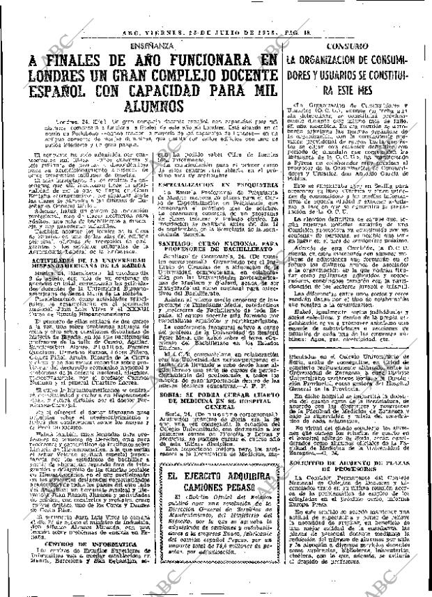 ABC MADRID 25-07-1975 página 30