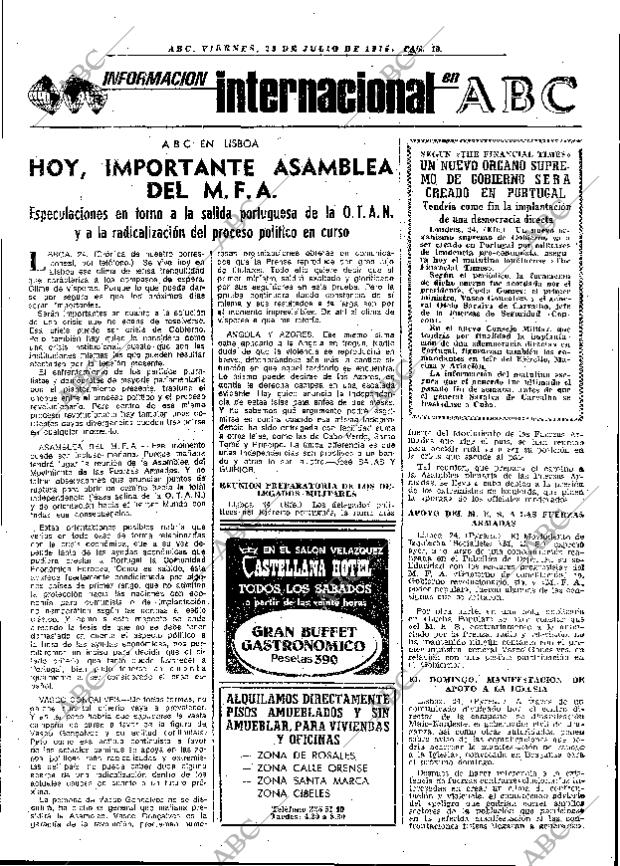 ABC MADRID 25-07-1975 página 31