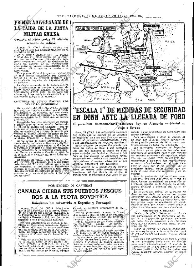 ABC MADRID 25-07-1975 página 33