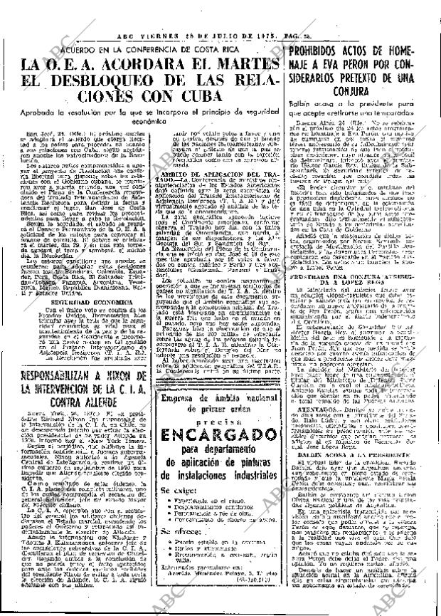 ABC MADRID 25-07-1975 página 35