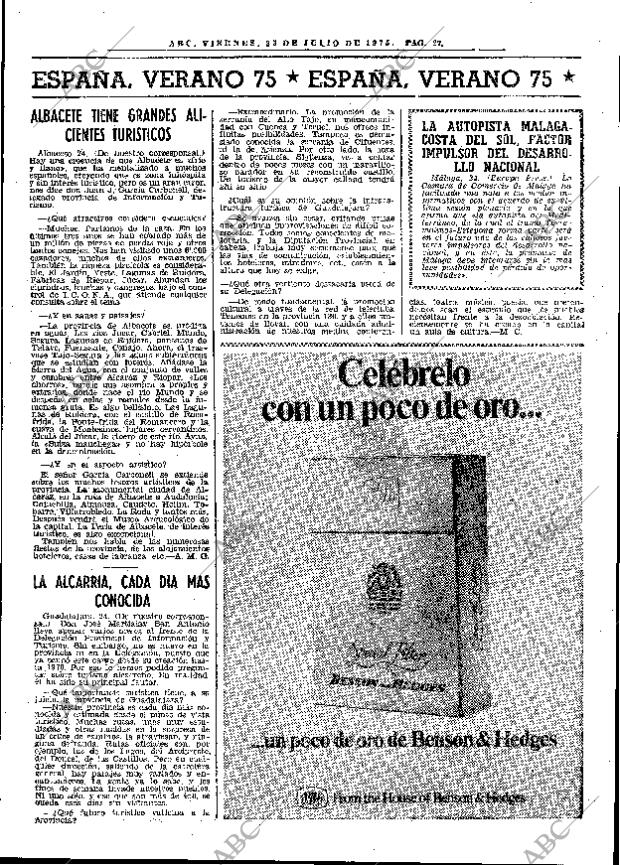 ABC MADRID 25-07-1975 página 39