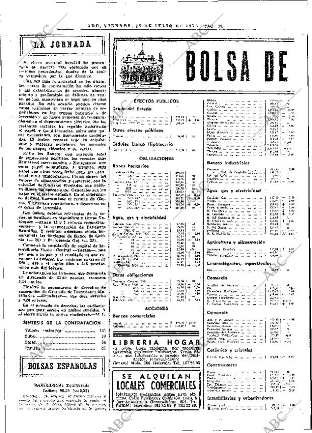 ABC MADRID 25-07-1975 página 48