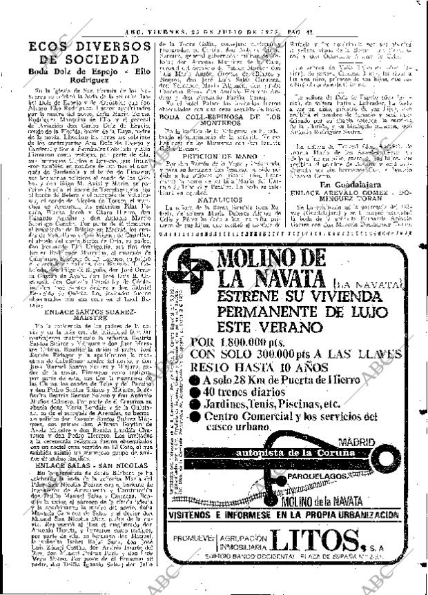 ABC MADRID 25-07-1975 página 53