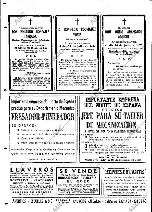 ABC MADRID 25-07-1975 página 80