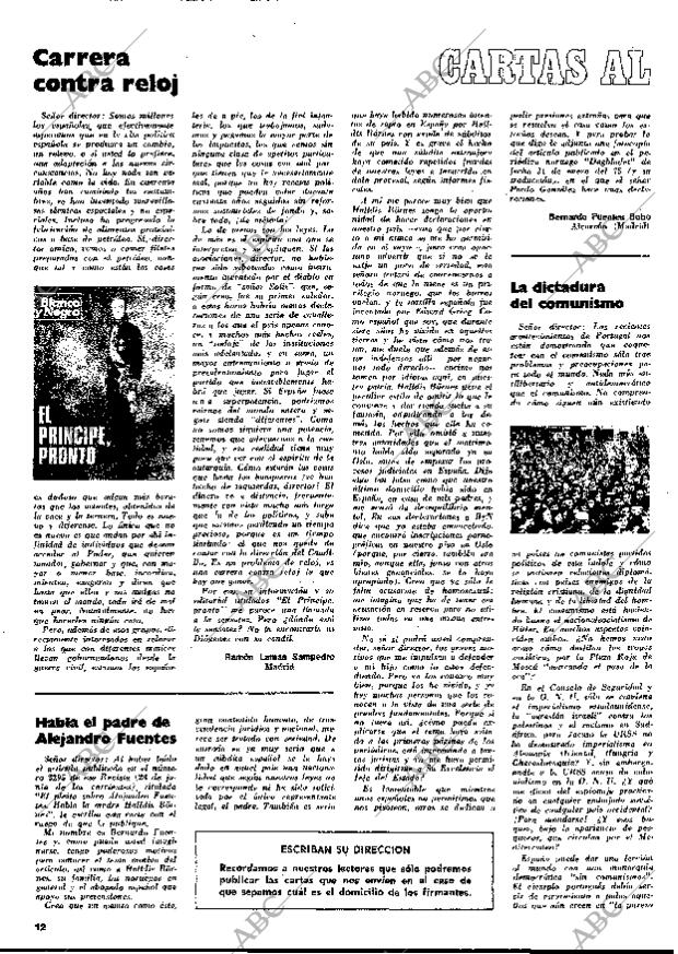 BLANCO Y NEGRO MADRID 26-07-1975 página 10