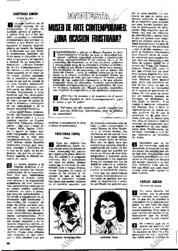 BLANCO Y NEGRO MADRID 26-07-1975 página 36