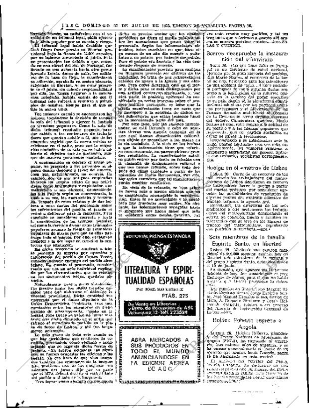 ABC SEVILLA 27-07-1975 página 16