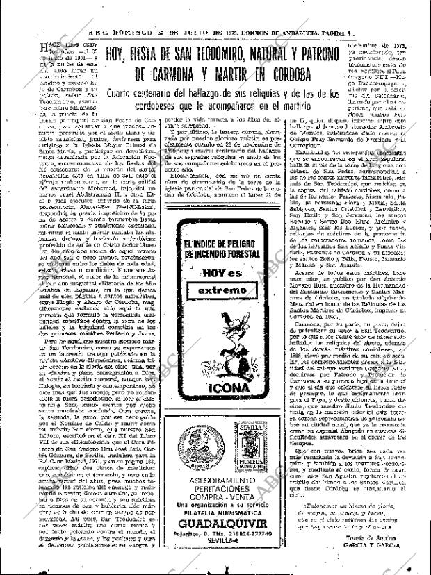 ABC SEVILLA 27-07-1975 página 39