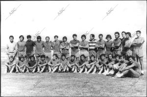 Plantilla del Cádiz C.F durante la temporada de 1975