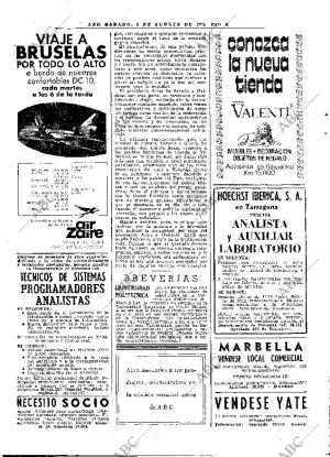 ABC MADRID 02-08-1975 página 16