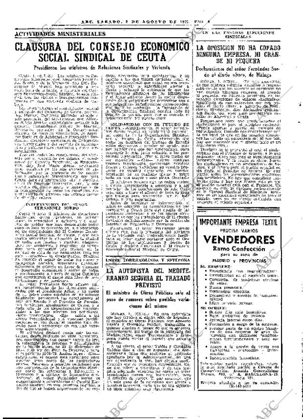 ABC MADRID 02-08-1975 página 20