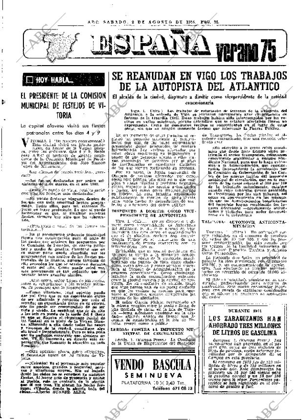 ABC MADRID 02-08-1975 página 33