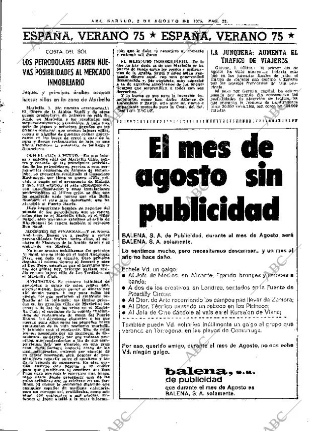 ABC MADRID 02-08-1975 página 35