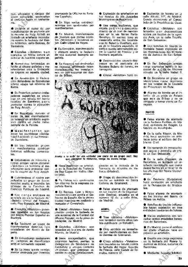 BLANCO Y NEGRO MADRID 02-08-1975 página 21