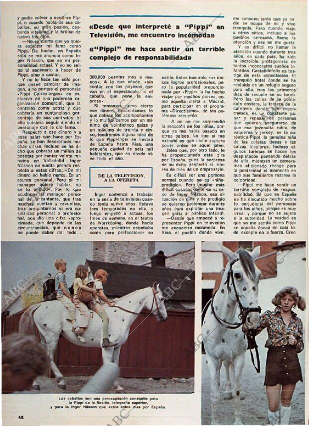 BLANCO Y NEGRO MADRID 02-08-1975 página 48