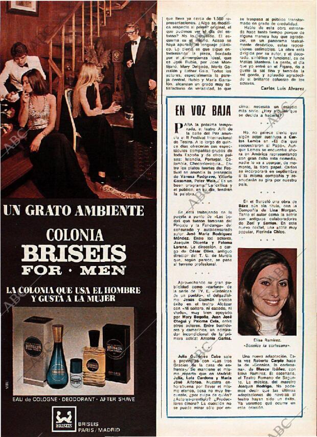 BLANCO Y NEGRO MADRID 02-08-1975 página 54