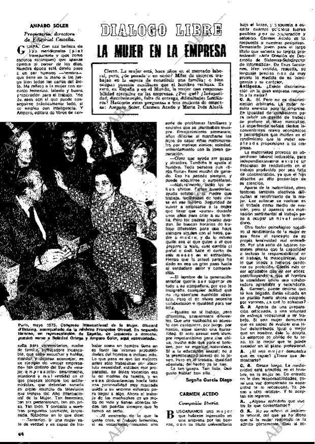 BLANCO Y NEGRO MADRID 02-08-1975 página 64