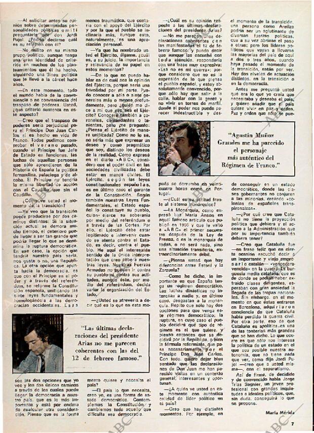BLANCO Y NEGRO MADRID 02-08-1975 página 7