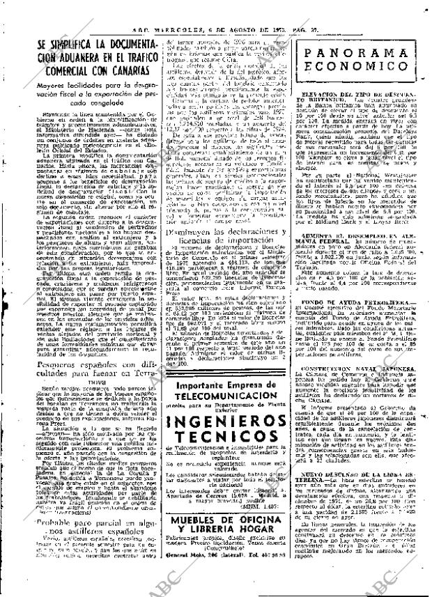 ABC MADRID 06-08-1975 página 43