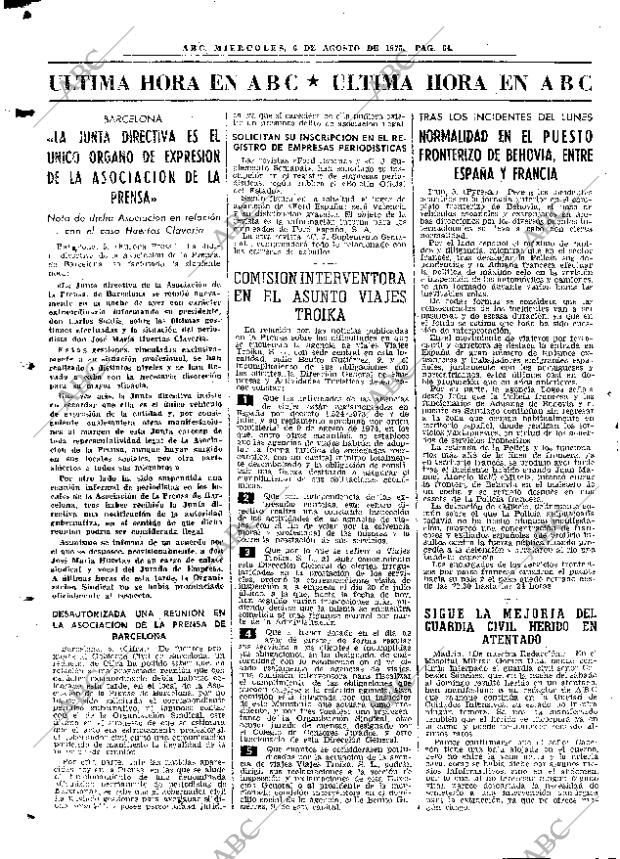 ABC MADRID 06-08-1975 página 70