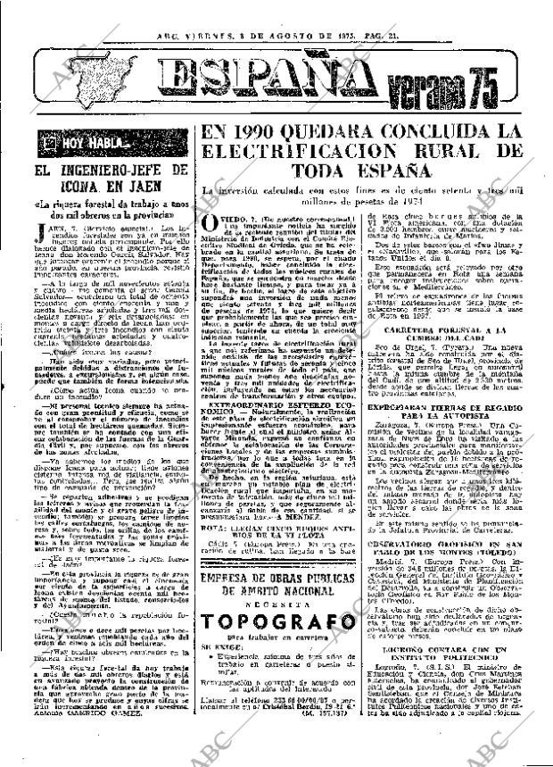 ABC MADRID 08-08-1975 página 33