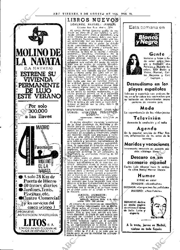 ABC MADRID 08-08-1975 página 63
