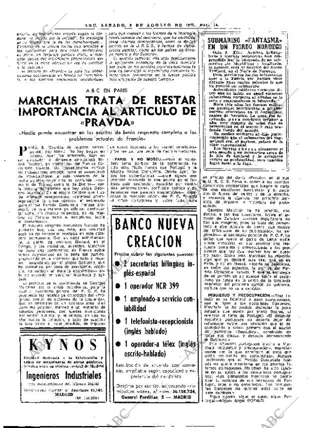 ABC MADRID 09-08-1975 página 26