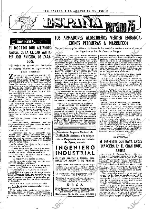ABC MADRID 09-08-1975 página 31