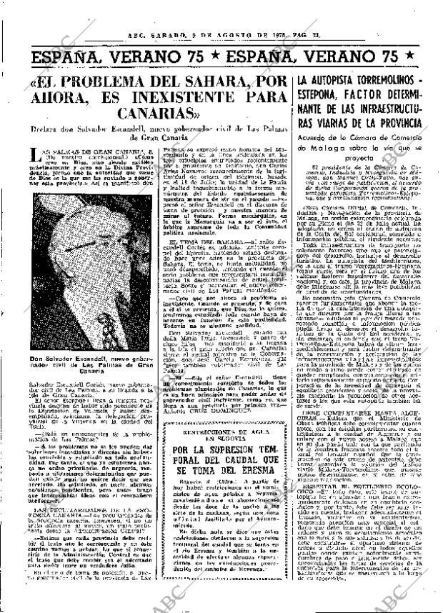 ABC MADRID 09-08-1975 página 33