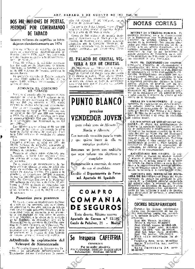 ABC MADRID 09-08-1975 página 37