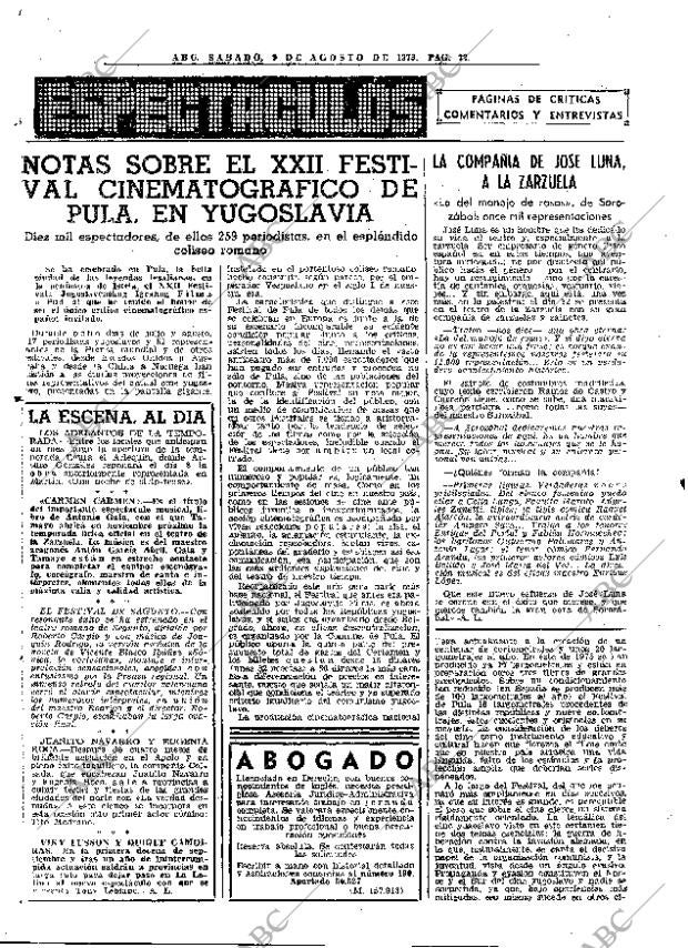ABC MADRID 09-08-1975 página 44