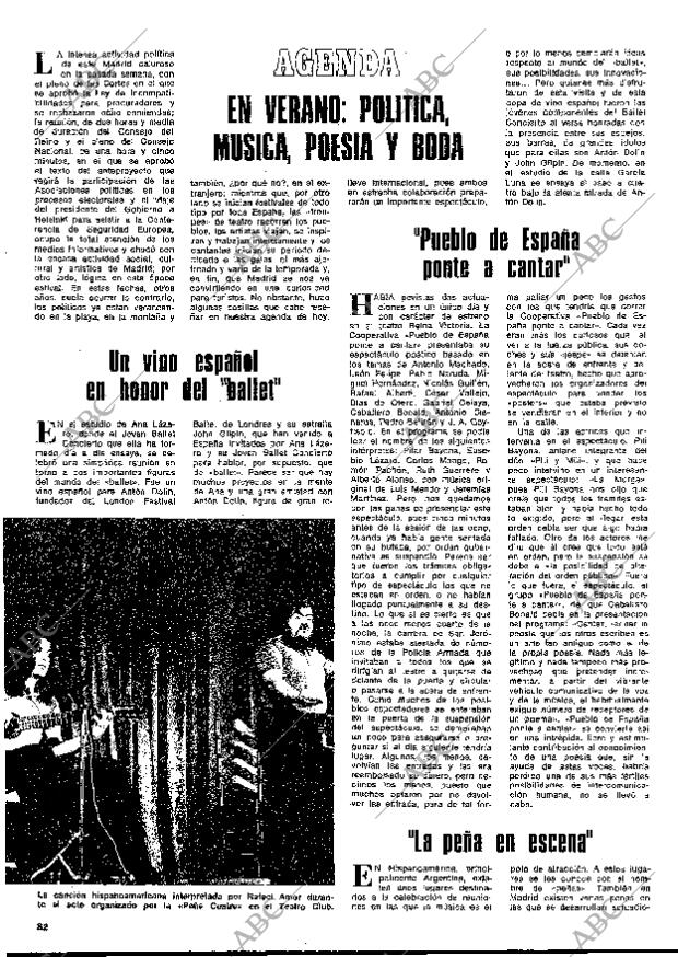 BLANCO Y NEGRO MADRID 09-08-1975 página 82