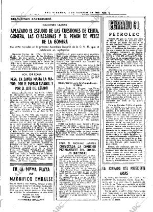 ABC MADRID 15-08-1975 página 19
