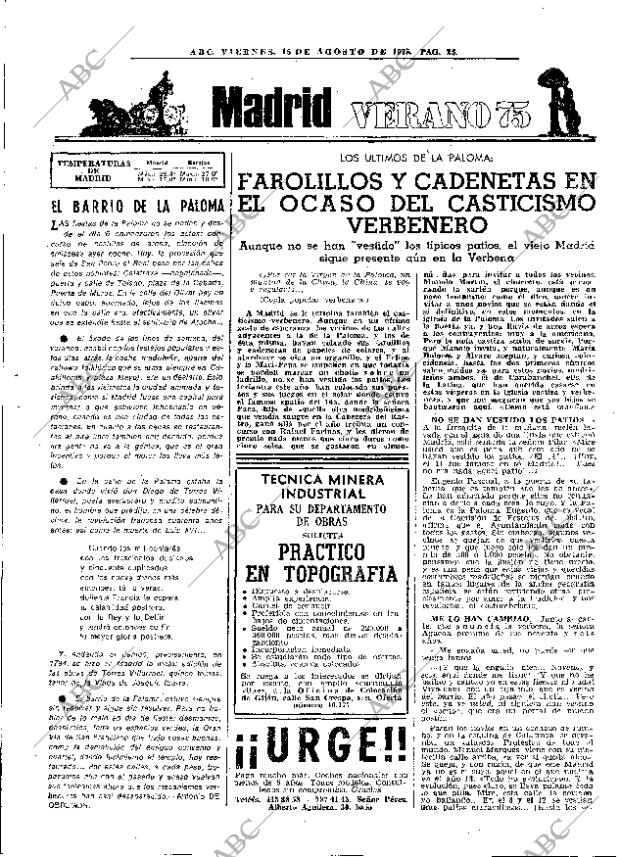 ABC MADRID 15-08-1975 página 37