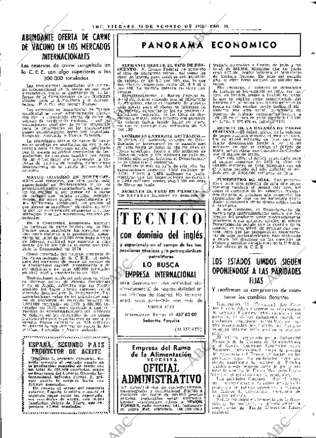 ABC MADRID 15-08-1975 página 43