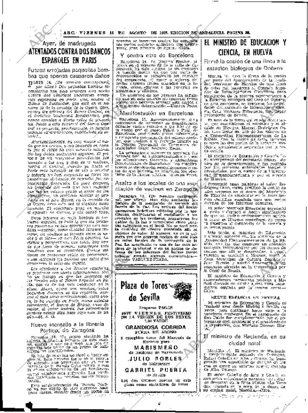 ABC SEVILLA 15-08-1975 página 20