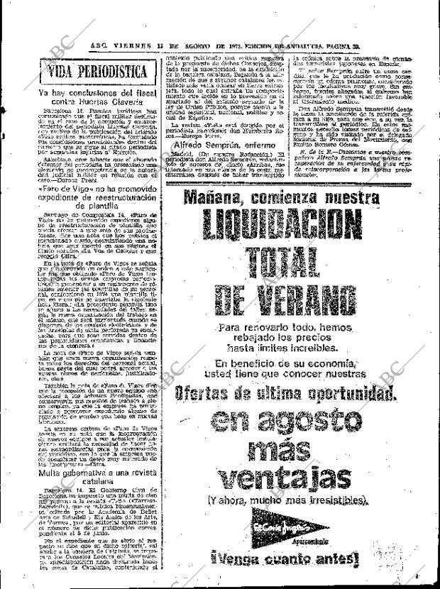 ABC SEVILLA 15-08-1975 página 39