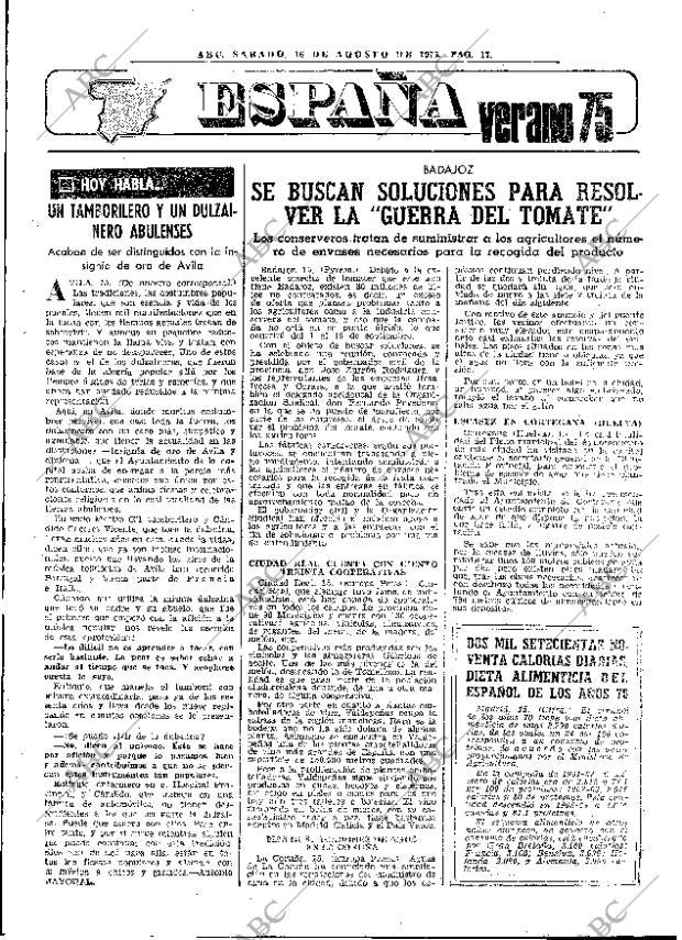 ABC MADRID 16-08-1975 página 25
