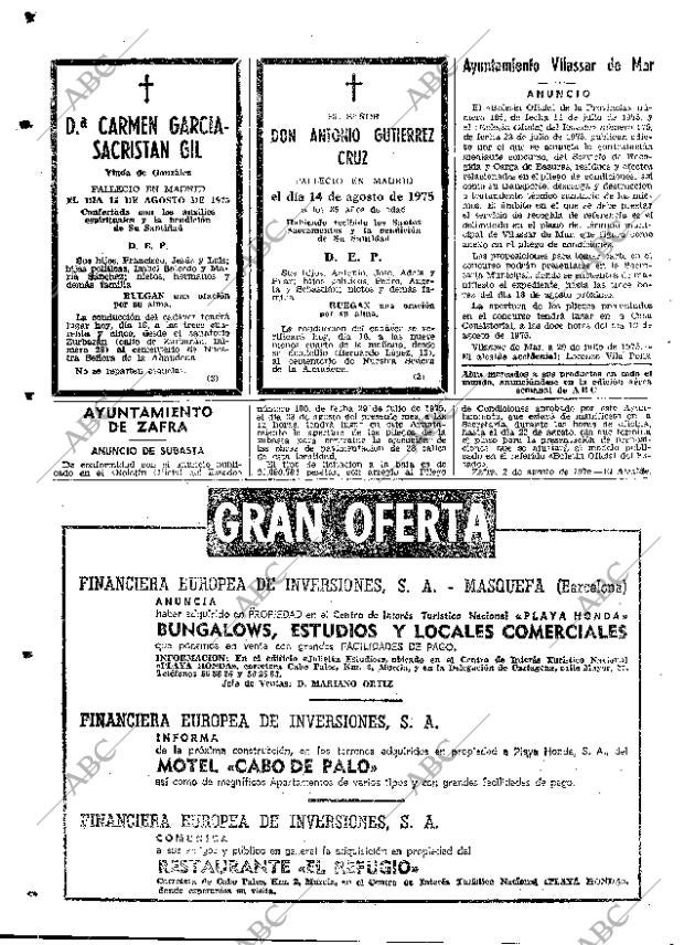 ABC MADRID 16-08-1975 página 62