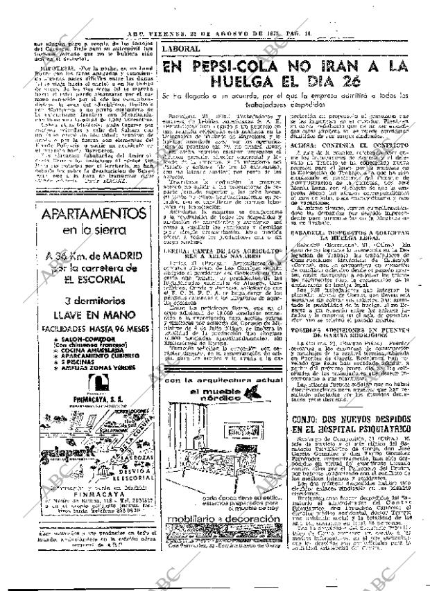 ABC MADRID 22-08-1975 página 22