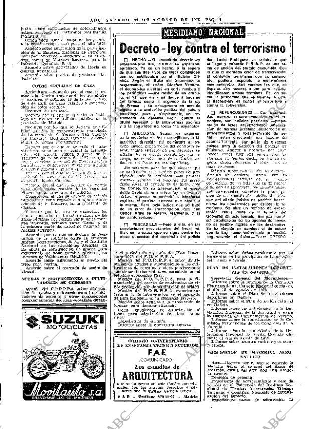 ABC MADRID 23-08-1975 página 21