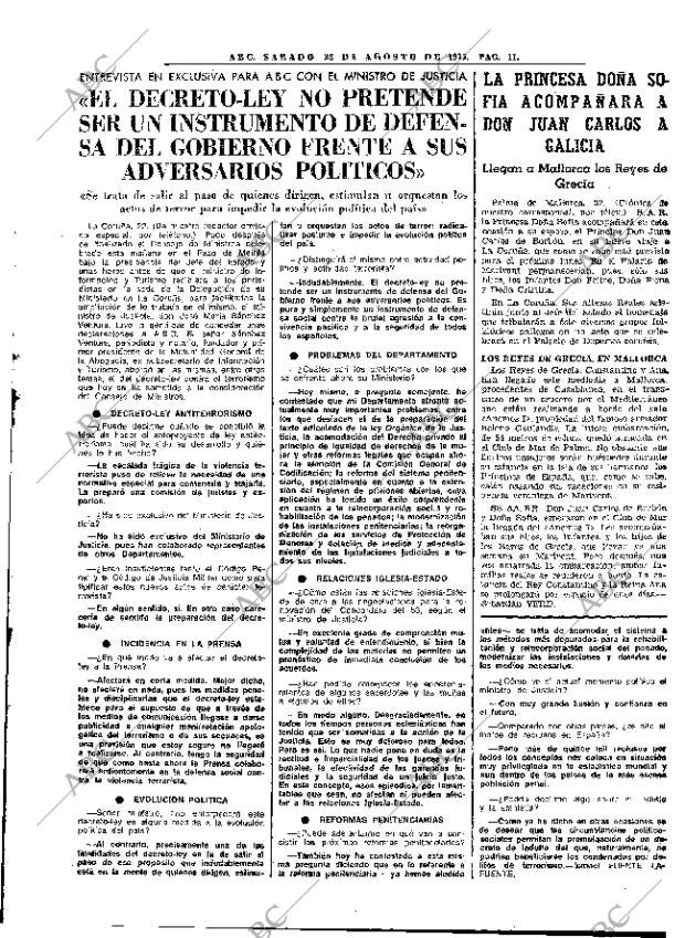 ABC MADRID 23-08-1975 página 23